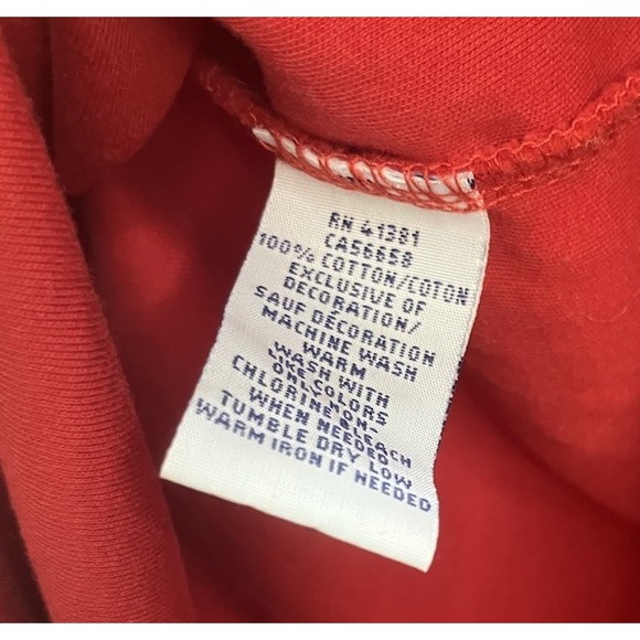 Polo Ralph Lauren Shirt Mens Large Red Polo Short Sleeve Stretch - Picture 6 of 6